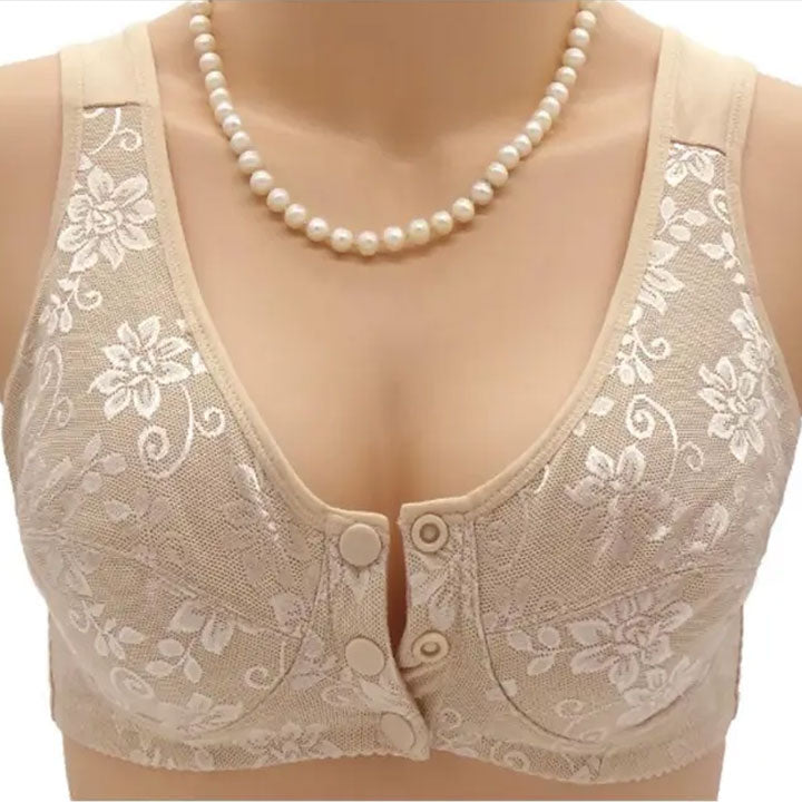 Stylish Comfortable Buttons Front Open Non Padded Bra for girls 2023 –  Insignis